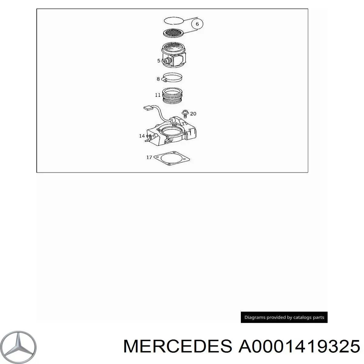 A0001419325 Mercedes 