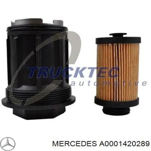 A0001420289 Mercedes сажевый фильтр системы отработавших газов