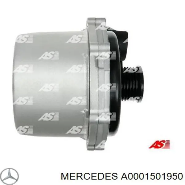 A 000 150 19 50 Mercedes генератор