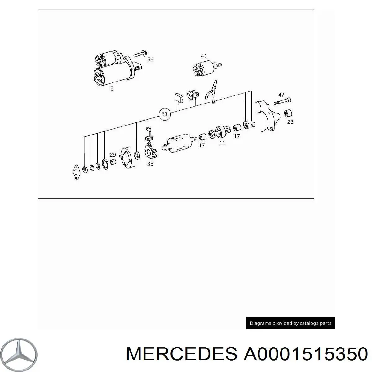 A0001515350 Mercedes 