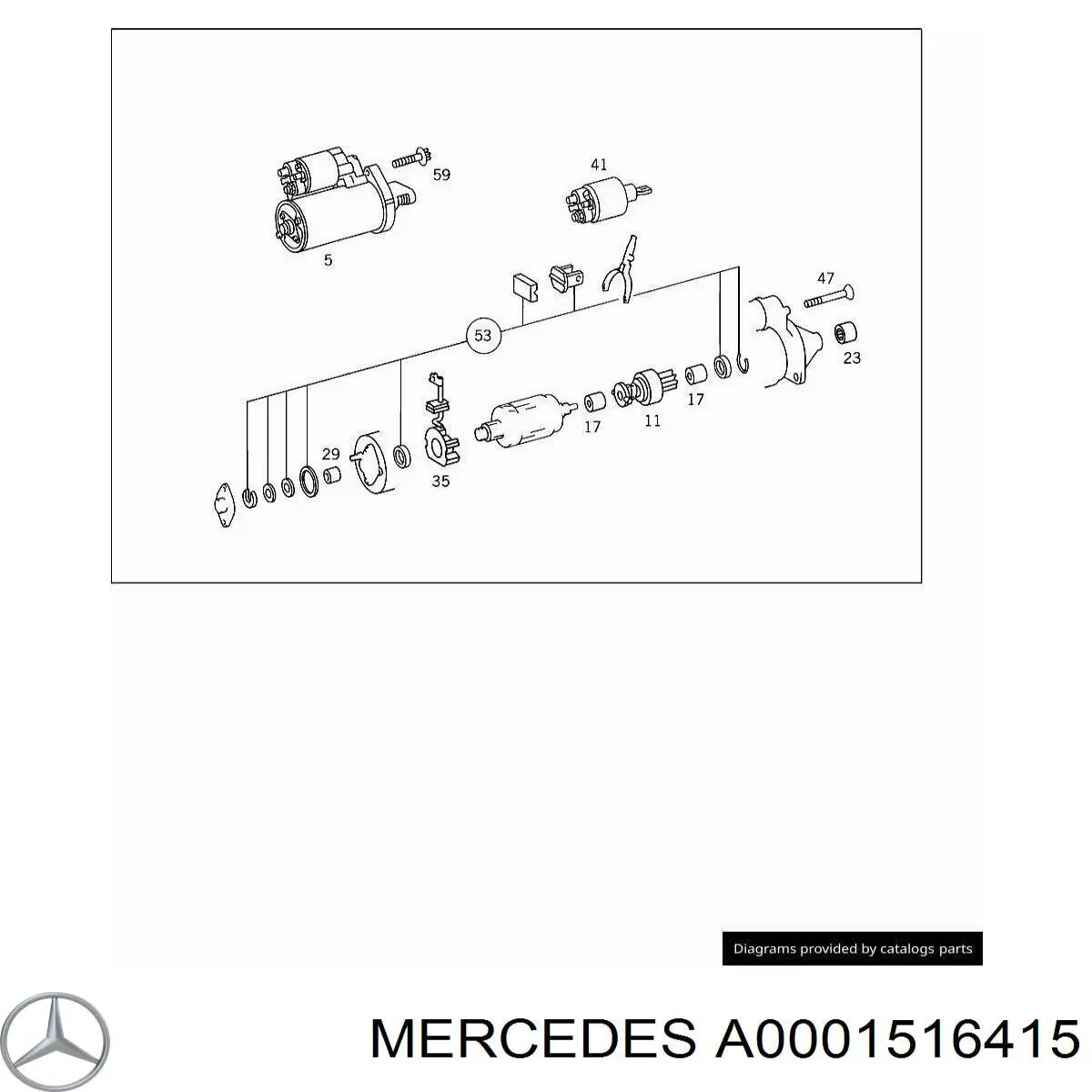 A0001516415 Mercedes 