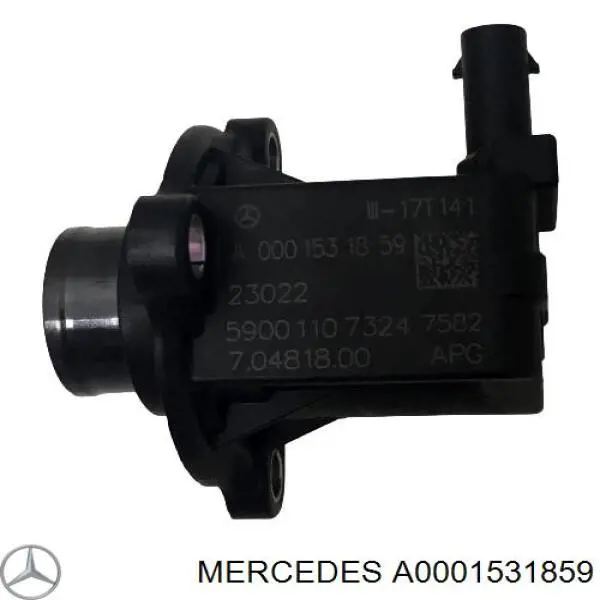 0001531859 Mercedes convertidor de pressão (solenoide de supercompressão)