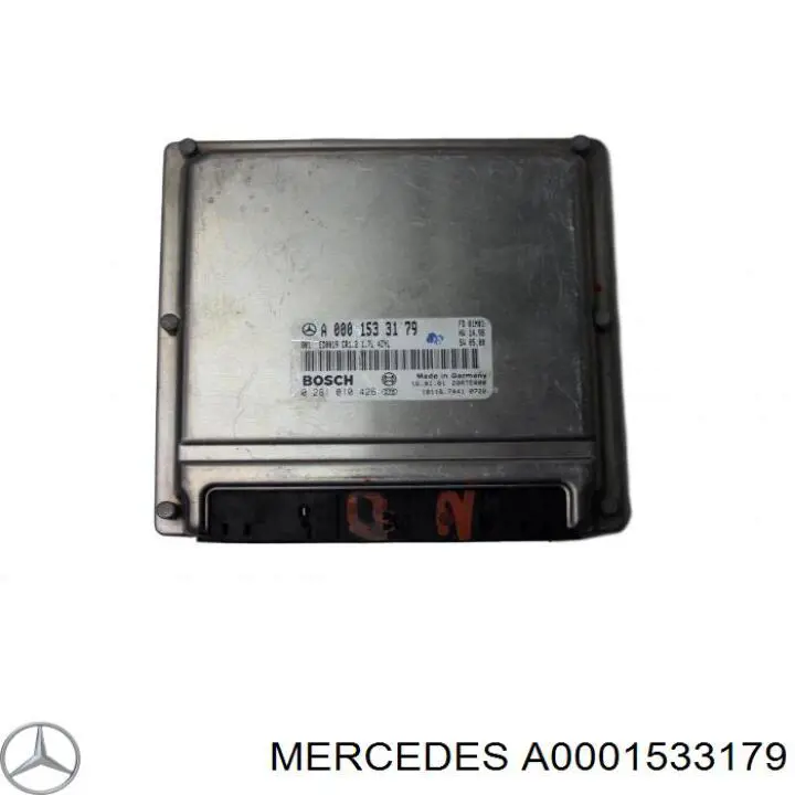A0001533179 Mercedes módulo de direção (centralina eletrônica de motor)