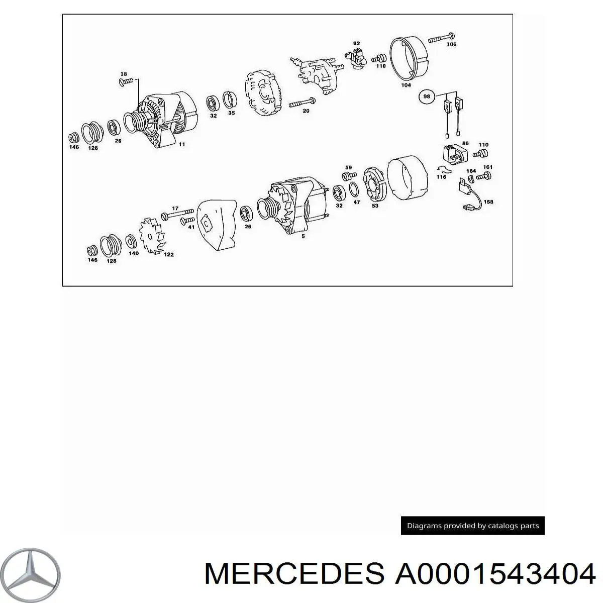 Крышка генератора задняя AS/Auto Storm APC0003 цена, от 3.23 USD