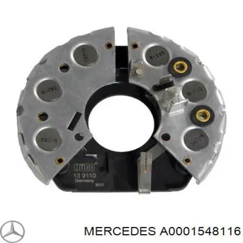 A0001548116 Mercedes мост диодный генератора