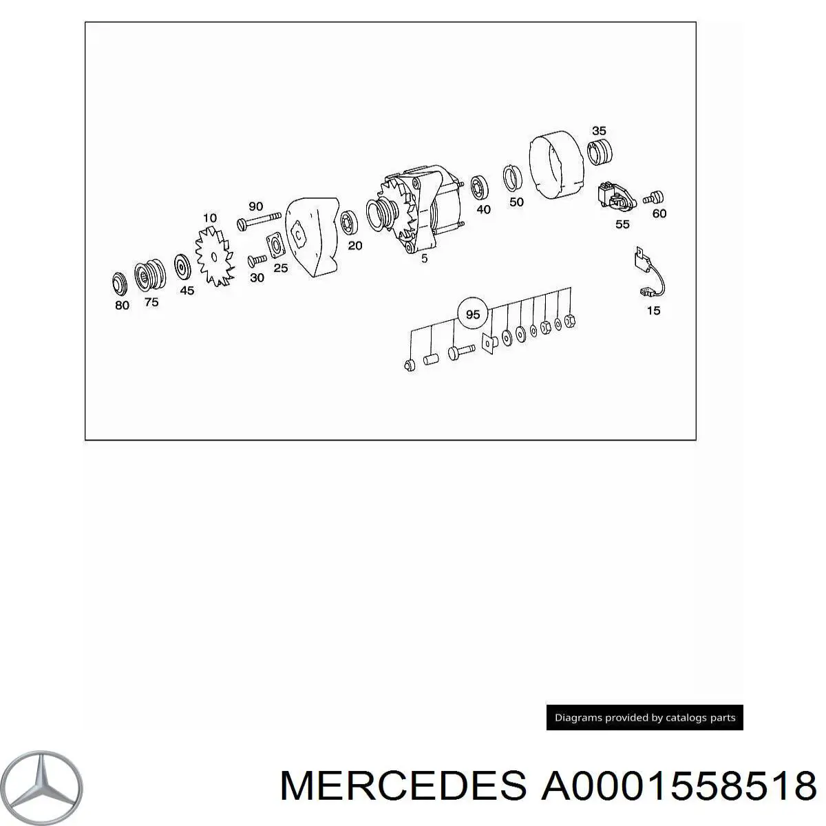 A0001557818 Mercedes 