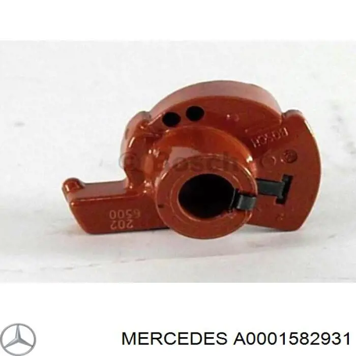 Бегунок (ротор) распределителя зажигания, трамблера Mercedes A0001582931