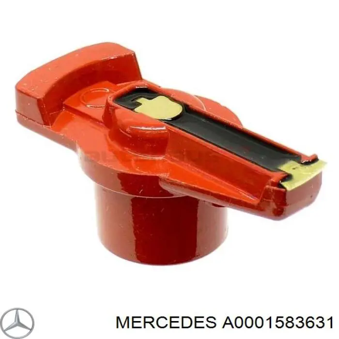 Бегунок (ротор) распределителя зажигания, трамблера Mercedes A0001583631