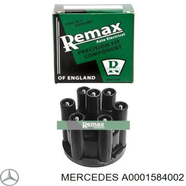 Крышка распределителя зажигания (трамблера) A0001584002 Mercedes