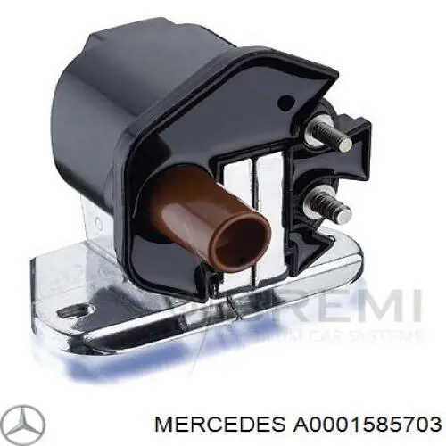 0001585703 Mercedes bobina de ignição