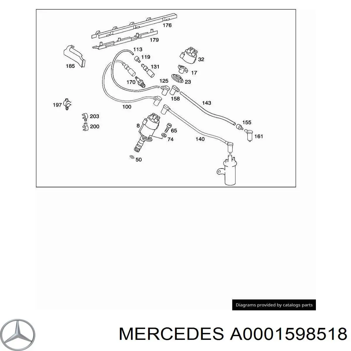 A0001598518 Mercedes 