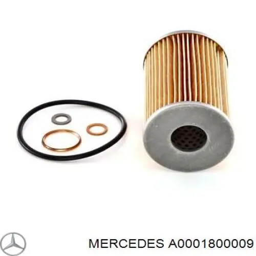 A0001800009 Mercedes масляный фильтр