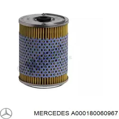 Масляный фильтр A000180060967 Mercedes