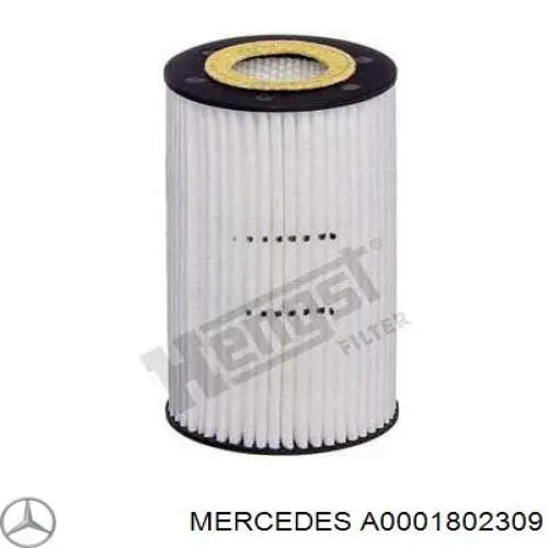 Масляный фильтр A0001802309 Mercedes