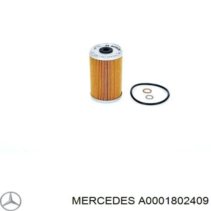 A0001802409 Mercedes масляный фильтр