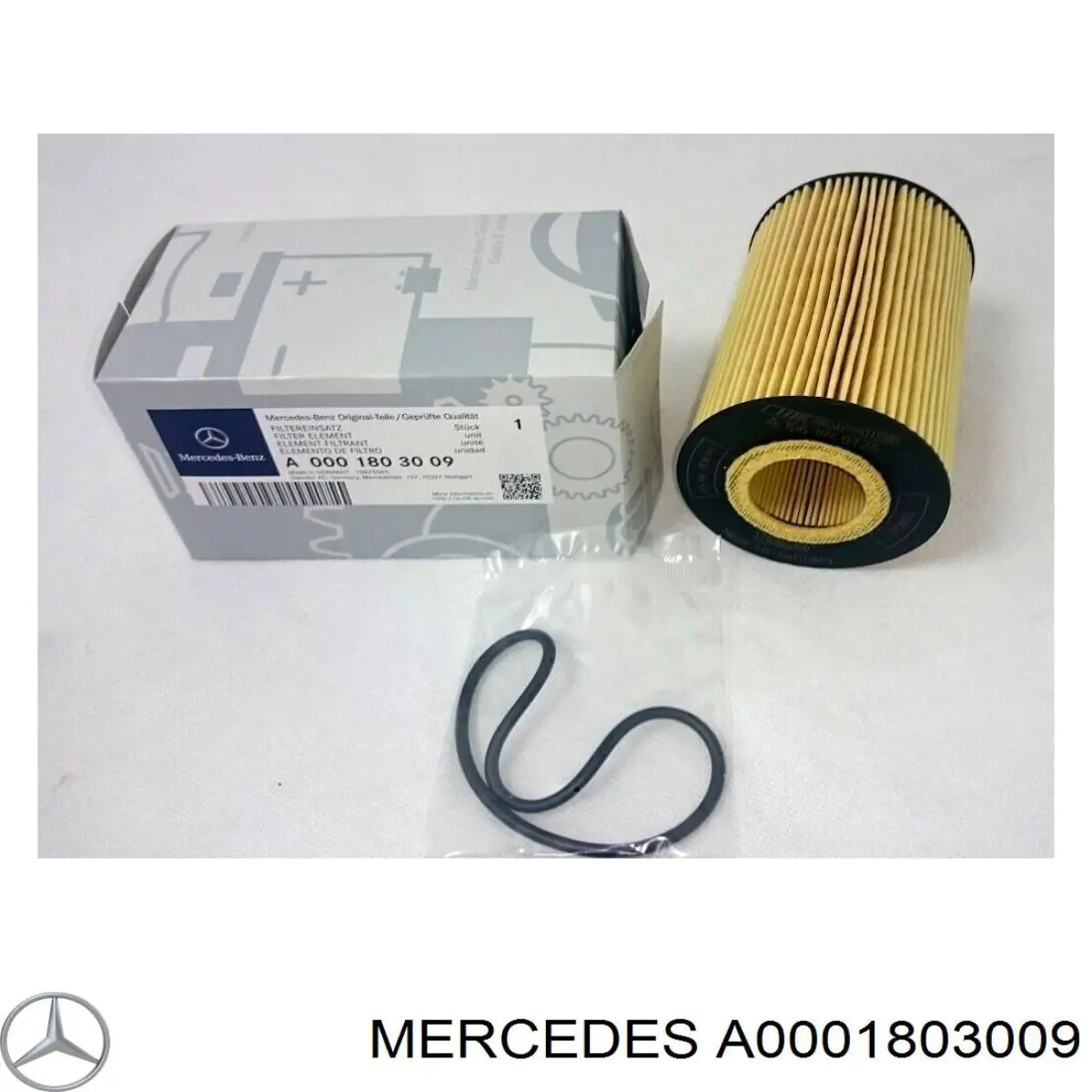 A0001803009 Mercedes filtro de óleo