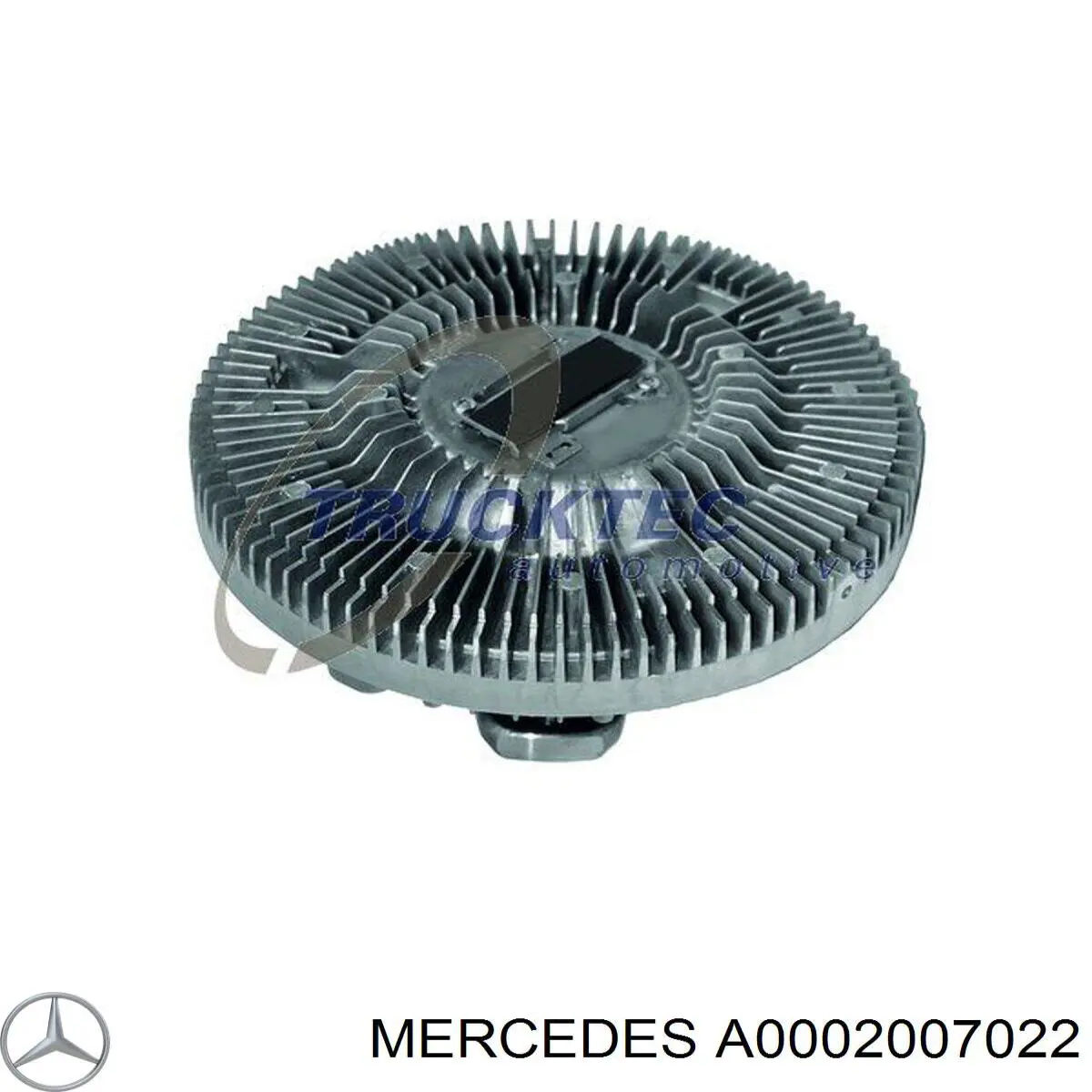 A0002007022 Mercedes вискомуфта (вязкостная муфта вентилятора охлаждения)