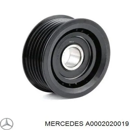 Polea guía correa poli V A0002020019 Mercedes