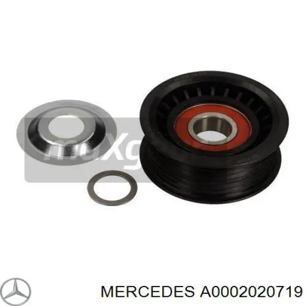 Ролик приводного ременя, паразитний A0002020719 Mercedes