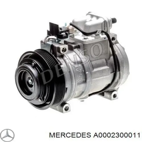 Компрессор кондиционера A0002300011 Mercedes