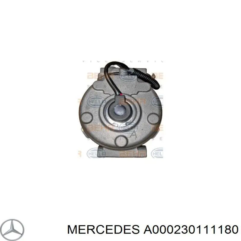 A000230111180 Mercedes компрессор кондиционера