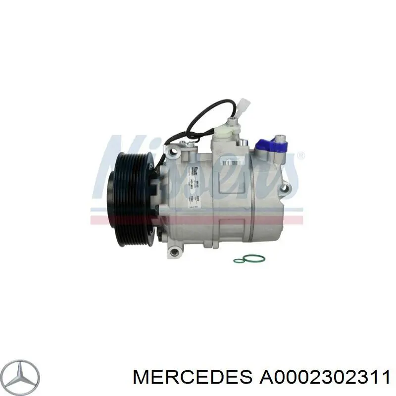 Купить A0002302311 Mercedes Компрессор климатической установки