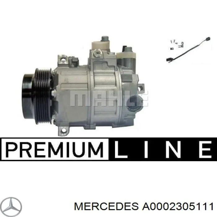 A0002305111 MERCEDES Compresor de aire acondicionado original y equivalente