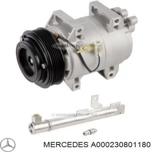 Компрессор кондиционера A000230801180 Mercedes