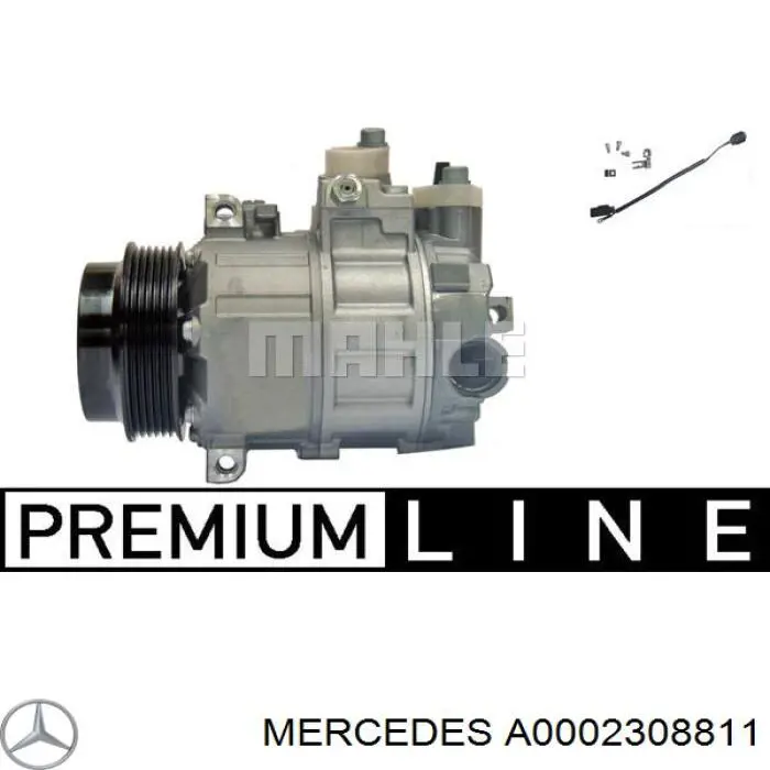 Купить A0002308811 Mercedes Компрессор климатической установки