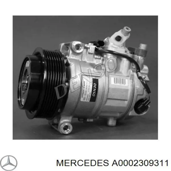 Компрессор кондиционера A0002309311 Mercedes