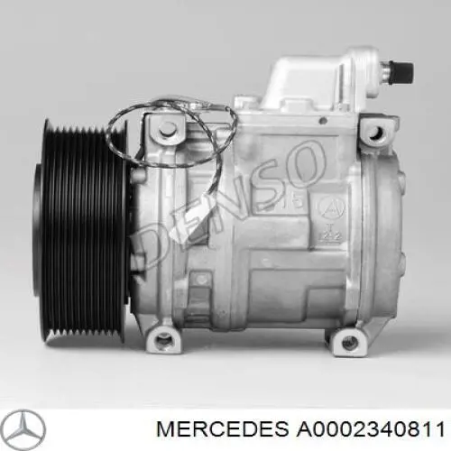 Компрессор кондиционера A0002340811 Mercedes