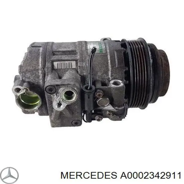 Компрессор кондиционера A0002342911 Mercedes