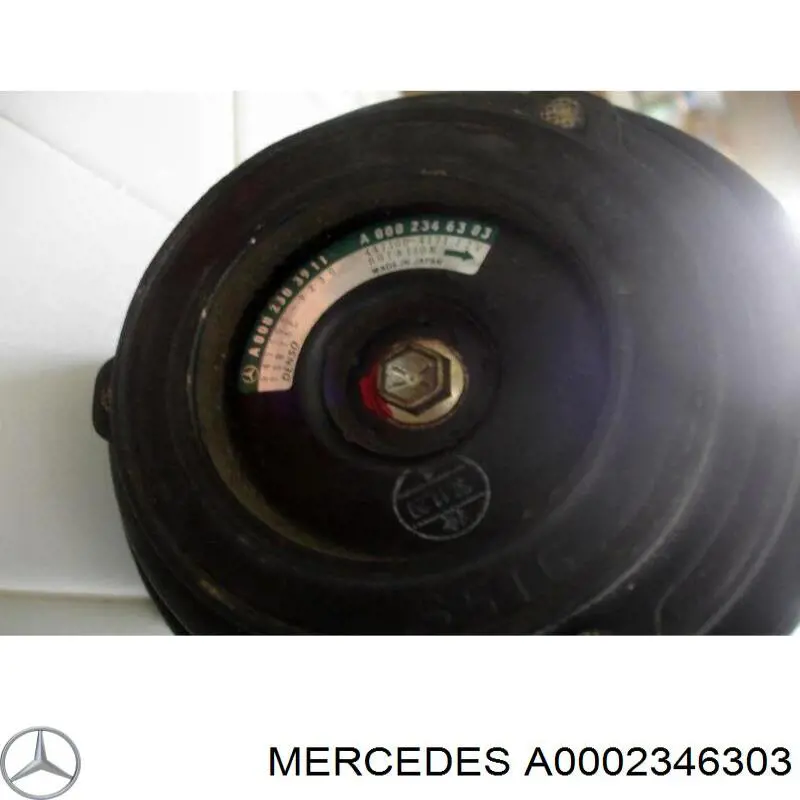 Компрессор кондиционера A0002346303 Mercedes