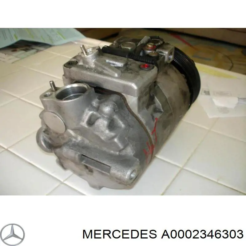 A0002346303 Mercedes Компрессор хладагента