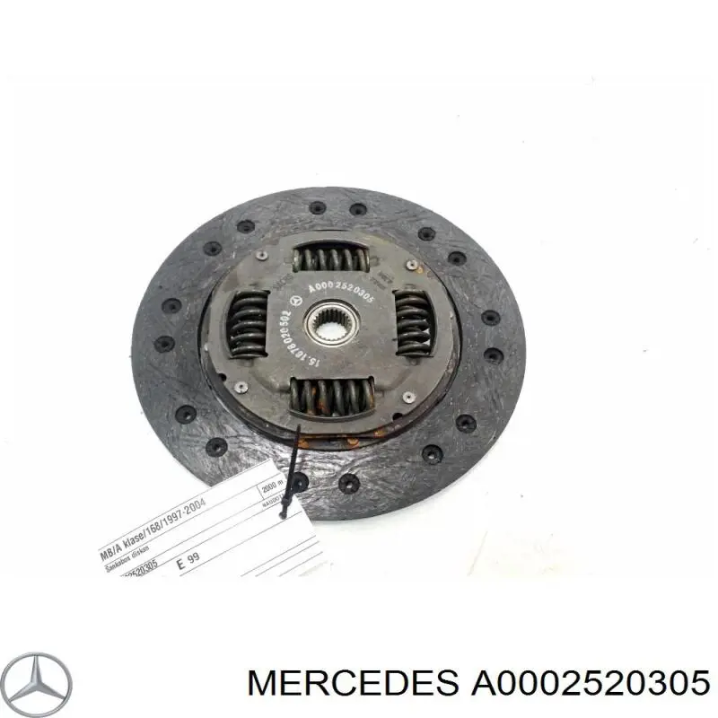 A0002520305 Mercedes диск сцепления