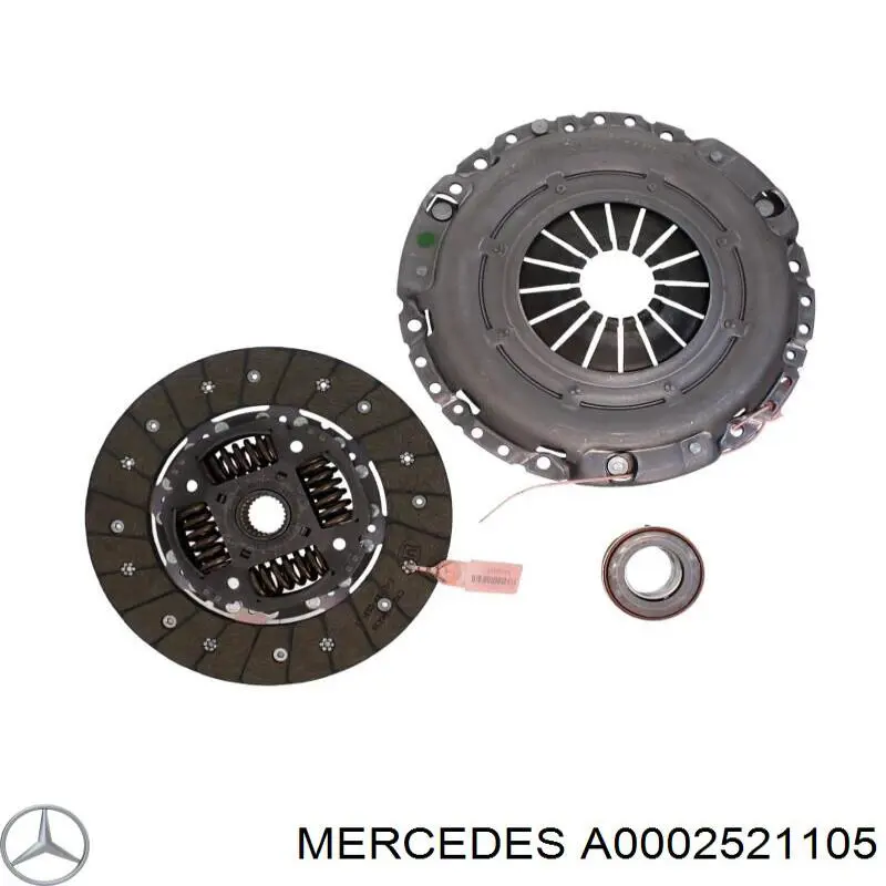 Купить A000252110588 Mercedes Диск сцепления