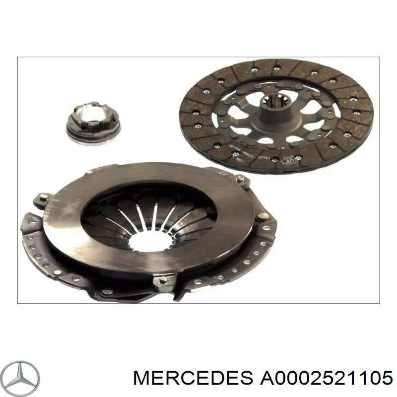 Диск сцепления Mercedes A000252110588 цена, от 28.25 USD