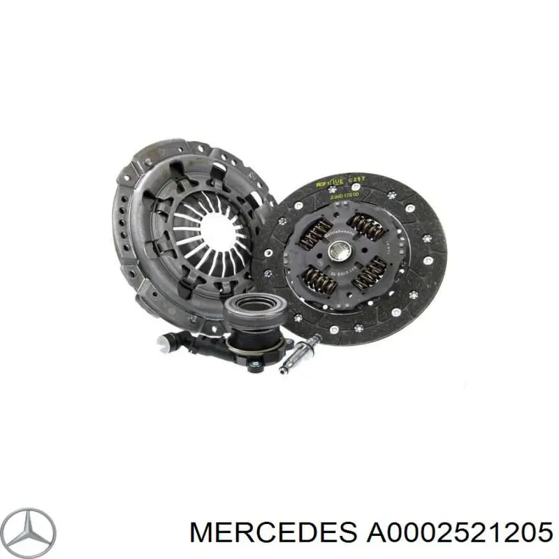 Диск сцепления Mercedes A0002521205 цена, от 44.34 USD