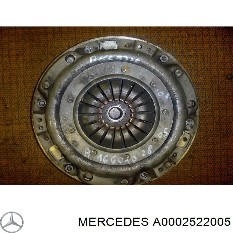 A0002522005 Mercedes disco de embraiagem