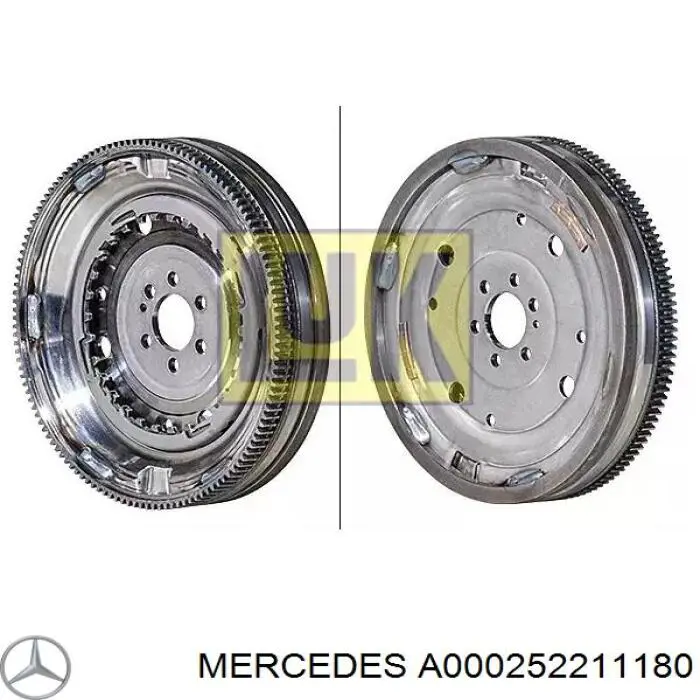 A000252211180 Mercedes корзина сцепления