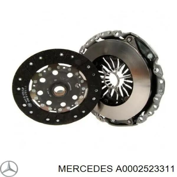 A0002523311 Mercedes корзина сцепления