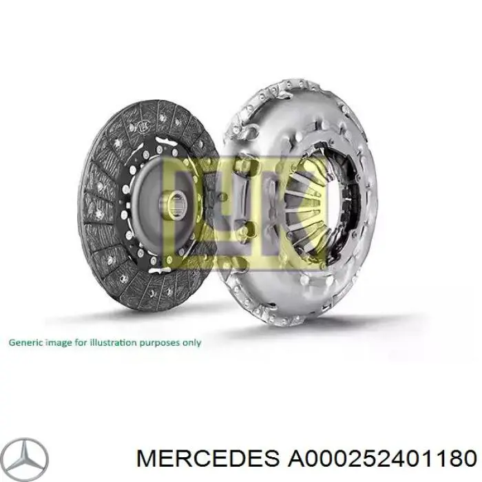 Корзина сцепления 0002523611 Mercedes