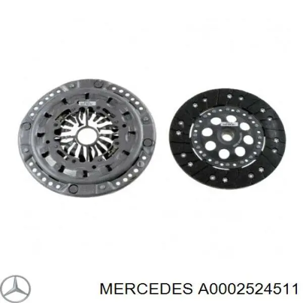 A0002524511 Mercedes Сцепление в сборе