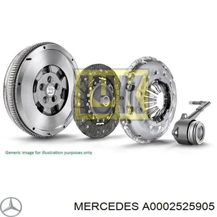  A0002525905 Mercedes