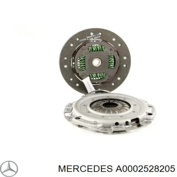 A0002528205 Mercedes disco de embraiagem