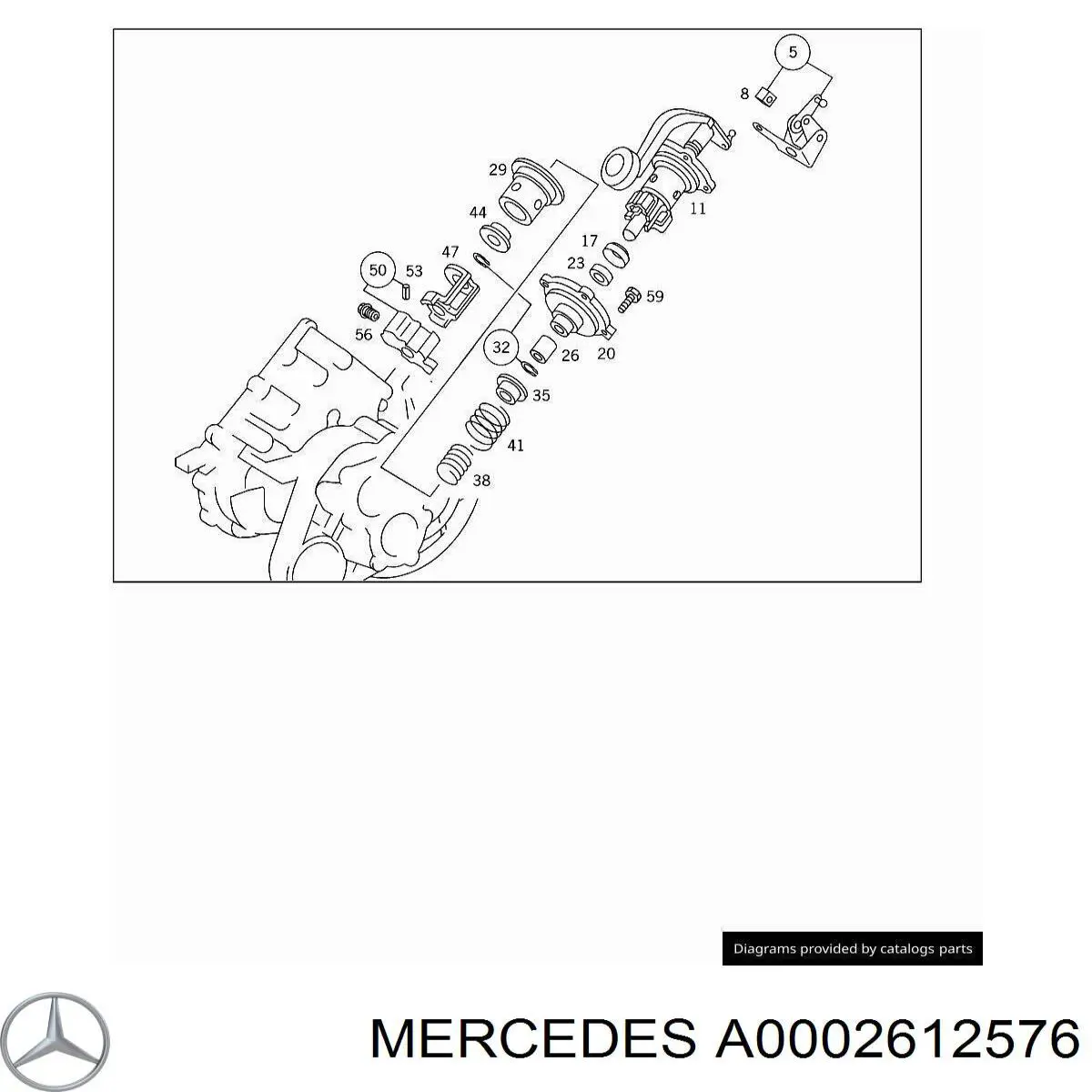 0002612576 Mercedes 