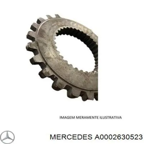 Кольцо синхронизатора Mercedes A0002630523