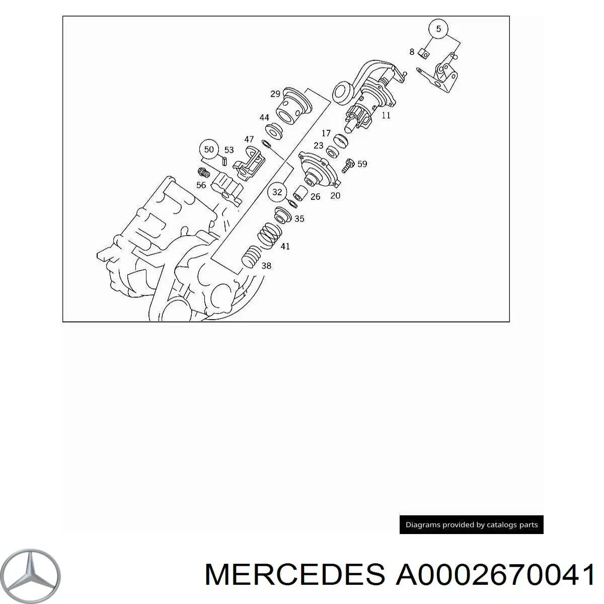 A0002670041 Mercedes 