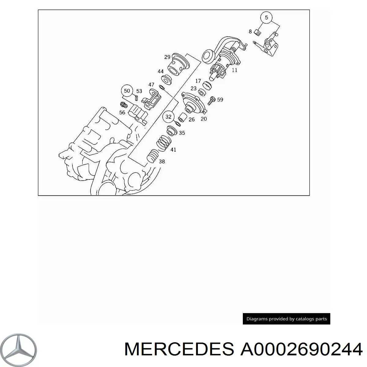 A0002690244 Mercedes 