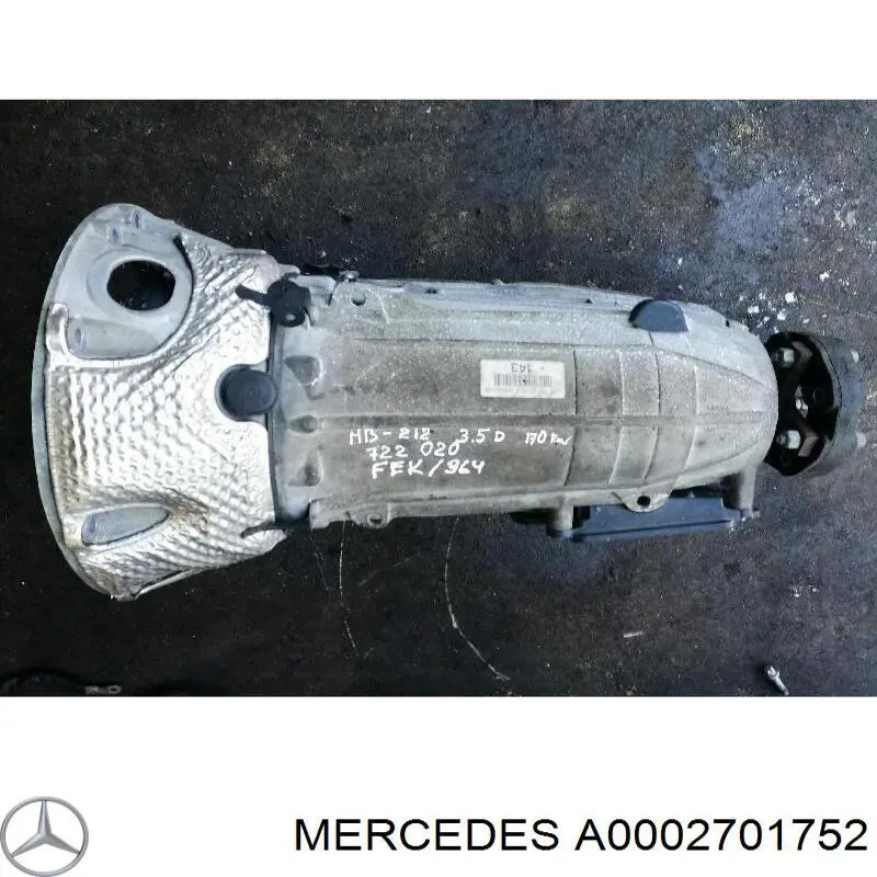 A0002701752 MERCEDES Modulo De Control Electronico (ECU) original y equivalente